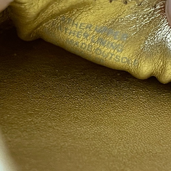 Tory Burch Eddie Ballet Flats In Metallic Gold Size 10 - Picture 12 of 14